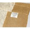 COTTON CRAFT – 2 Piece Valance – Jute Cotton Multi with Lace – Size 72 Inch x 16 Inch – Casual Chic Stylish