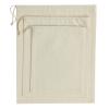 COTTON CRAFT – 6 Pack – Cotton Muslin Grocery Storage Bags – 100% Natural Cotton – No Chemicals or Dyes used – Three Useful Sizes – 12×15, 10×10, 8×10(12×15- 10×10- 8×10 Inches (6 Pack))