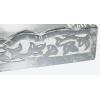 COTTON CRAFT – Wooden Decorative Serving Tray – Distressed silver finish – Size: 17 x 13 x 2.5 Inches – Intricate detail with hand carving creates a truly unique furnishing accent