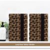 COTTON CRAFT 6 Piece Towel Set – Animal Print Leopard Cheetah Africa Safari 100% Cotton Jacquard 2 Bath Towel, 2 Hand Towel, 2 Washcloth Soft Absorbent Luxury Decorative Guest Towel Bathroom Towel Set(12 Pack Washcloth)