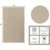 COTTON CRAFT Amazing Kitchen Towels – Set of 12 Terry Towels – 100% Cotton Euro Café Waffle Weave Dish Towel Set – Soft Absorbent Quick Dry Low Lint Reusable Pantry Bar Cleaning Cloth – 16×28 – Black(Beige)
