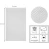 COTTON CRAFT Amazing Kitchen Towels – Set of 12 Terry Towels – 100% Cotton Euro Café Waffle Weave Dish Towel Set – Soft Absorbent Quick Dry Low Lint Reusable Pantry Bar Cleaning Cloth – 16×28 – Black(White)