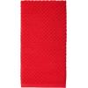 COTTON CRAFT Amazing Kitchen Towels – Set of 12 Terry Towels – 100% Cotton Euro Café Waffle Weave Dish Towel Set – Soft Absorbent Quick Dry Low Lint Reusable Pantry Bar Cleaning Cloth – 16×28 – Black(Red)