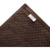 COTTON CRAFT Amazing Kitchen Towels – Set of 12 Terry Towels – 100% Cotton Euro Café Waffle Weave Dish Towel Set – Soft Absorbent Quick Dry Low Lint Reusable Pantry Bar Cleaning Cloth – 16×28 – Black(Chocolate)