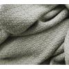 COTTON CRAFT Basket Weave Blanket – 100% Cotton 330 GSM Ultra Soft Thermal Blanket – All Season Light Breathable Skin Friendly Cooling Luxury Throw Blanket – Sofa Bed Travel Dorm – 90×102 King – White(Grey)