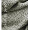 COTTON CRAFT Basket Weave Blanket – 100% Cotton 330 GSM Ultra Soft Thermal Blanket – All Season Light Breathable Skin Friendly Cooling Luxury Throw Blanket – Sofa Bed Travel Dorm – 90×102 King – White(Grey)