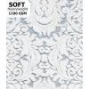 COTTON CRAFT Bath Mats – 2 Pack 100% Cotton 21×34 Inches – Ultra Absorbent – Plush 1000 GSM – Banded Border Luxury Towel Rug – Step Out Tub Shower Floor Mat -Not a Bathroom Rug – Black(Blue White)