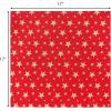 COTTON CRAFT Christmas Red Napkins -12 Pack 100% Cotton Dinner Napkins – All Year Xmas Fall Thanksgiving Celebration Party Gift Holiday Table Napkin – Soft Washable Reusable Cloth Napkin -18×18(Red Gold)