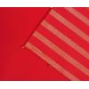 COTTON CRAFT Christmas Table Runner – Xmas Tartan Plaid Festive Tablerunner – Pure Cotton Gingham Buffalo Check Reusable Decorative Holiday Party Celebration Table Décor – 13×72 Inch – Red Green Multi(Red Gold Bells Stripe)