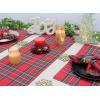 COTTON CRAFT Christmas Table Runner – Xmas Tartan Plaid Festive Tablerunner – Pure Cotton Gingham Buffalo Check Reusable Decorative Holiday Party Celebration Table Décor – 13×72 Inch – Red Green Multi(Red Green Multi Plaid)