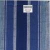 COTTON CRAFT Cloth Napkin – Set of 12 Pure Cotton Slub Harvest Orange Lace Trim Dinner Napkins – Fall Thanksgiving Xmas Holiday Table Celebration Festive Party Thick Washable Reusable Napkin -18×18(Blue Stripe)