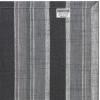 COTTON CRAFT Cloth Napkin – Set of 12 Pure Cotton Slub Harvest Orange Lace Trim Dinner Napkins – Fall Thanksgiving Xmas Holiday Table Celebration Festive Party Thick Washable Reusable Napkin -18×18(Grey Stripe)