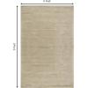 COTTON CRAFT Cotton Chindi Rag Rug – 2 Pack – Boho Farmhouse Rustic Area Accent Throw Rug – Handwoven Reversible Natural Recycled Yarn – Living Room Den Study Home Décor Gift -20 x 32 in – Multi Color(Natural)