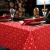 COTTON CRAFT Countryside Classic Gingham Buffalo Check Plaid Tablecloth- Premium Cotton- Halloween Harvest Autumn Fall Thanksgiving Holiday Christmas Xmas Dining Celebration Festive Party – 60×120 Red(Red Gold)