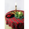 COTTON CRAFT Countryside Classic Gingham Buffalo Check Plaid Tablecloth- Premium Cotton- Halloween Harvest Autumn Fall Thanksgiving Holiday Christmas Xmas Dining Celebration Festive Party – 60×120 Red(Red Green Multi Plaid)
