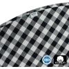COTTON CRAFT Countryside Classic Gingham Buffalo Check Plaid Tablecloth- Premium Cotton- Halloween Harvest Autumn Fall Thanksgiving Holiday Christmas Xmas Dining Celebration Festive Party – 60×120 Red(Black and White)