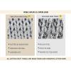 COTTON CRAFT- Euro Spa Set of 4 Luxury Waffle Weave Bath Towels, Oversized Pure Ringspun Cotton, 30 inch x 56 inch, White(Black)
