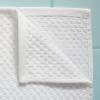 COTTON CRAFT- Euro Spa Set of 4 Luxury Waffle Weave Bath Towels, Oversized Pure Ringspun Cotton, 30 inch x 56 inch, White(White)