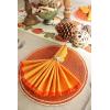 COTTON CRAFT Glitz Handmade Beaded Dining Table Napkin Rings – Set of 12 – Halloween Harvest Autumn Fall Thanksgiving Holiday Christmas Xmas Celebration Festive Party Gift Décor – Gold(Gold – Thankful)