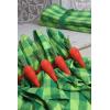 COTTON CRAFT Harvest Plaid Cloth Napkin – Set of 12 Pure Cotton Dinner Napkins – Everyday Fall Halloween Thanksgiving Holiday Party Table Napkin Gift – Reusable Napkin – 17×17 – Rust Orange Multi(Green)