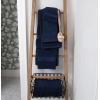 COTTON CRAFT Hooded Hotel Towel – Oversized Extra Large 40 x 80 – Heavyweight 700 GSM Towel with Hood for Adults – 100% Cotton Ringspun Terry Pool Beach Bath Sheet Wrap – Soft Plush Absorbent – Blue(Navy – 2 Pack Bath Sheet)
