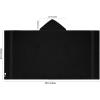 COTTON CRAFT Hooded Hotel Towel – Oversized Extra Large 40 x 80 – Heavyweight 700 GSM Towel with Hood for Adults – 100% Cotton Ringspun Terry Pool Beach Bath Sheet Wrap – Soft Plush Absorbent – Blue(Black – Hooded Towel)