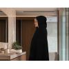 COTTON CRAFT Hooded Hotel Towel – Oversized Extra Large 40 x 80 – Heavyweight 700 GSM Towel with Hood for Adults – 100% Cotton Ringspun Terry Pool Beach Bath Sheet Wrap – Soft Plush Absorbent – Blue(Black – Hooded Towel)