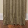 COTTON CRAFT -Jute Burlap Rod Pocket Window Panels – Color – Natural – Set of 2 – Size – 48×84 – Made from Eco-Friendly Natural Jute