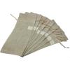 COTTON CRAFT Linen Wine Bags – 8 Pack 100% Linen Reusable Wine Bottle Gift Bags with Drawstring – Thanksgiving Christmas Wedding Birthday Housewarming Showers Mothers Day Party Gifts – Natural