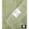 COTTON CRAFT Luxurious Bath Mat Rug – Set of 2 Reversible Heavyweight Step Out Bath Mats for Bathroom Floor, Tub and Shower – Pure Cotton Soft Plush Absorbent Hand Tufted Mat – 17 x 24 – Charcoal Grey(Sage)