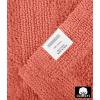 COTTON CRAFT Luxurious Bath Mat Rug – Set of 2 Reversible Heavyweight Step Out Bath Mats for Bathroom Floor, Tub and Shower – Pure Cotton Soft Plush Absorbent Hand Tufted Mat – 17 x 24 – Charcoal Grey(Coral)