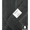 COTTON CRAFT Luxurious Bath Mat Rug – Set of 2 Reversible Heavyweight Step Out Bath Mats for Bathroom Floor, Tub and Shower – Pure Cotton Soft Plush Absorbent Hand Tufted Mat – 17 x 24 – Charcoal Grey(Charcoal)