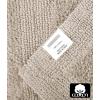 COTTON CRAFT Luxurious Bath Mat Rug – Set of 2 Reversible Heavyweight Step Out Bath Mats for Bathroom Floor, Tub and Shower – Pure Cotton Soft Plush Absorbent Hand Tufted Mat – 17 x 24 – Charcoal Grey(Linen)