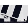 COTTON CRAFT Oversized Extra Wide XL Beach Blanket Towel for Two – 58×68-100% Cotton Velour – Big & Huge – Pool Picnic Bath Jacquard Thick Plush Super Soft Luxury – 450 GSM – Summer Trellis Pool Blue(Cabana Stripe – Navy)