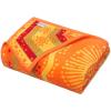 COTTON CRAFT Oversized Extra Wide XL Beach Blanket Towel for Two – 58×68-100% Cotton Velour – Big & Huge – Pool Picnic Bath Jacquard Thick Plush Super Soft Luxury – 450 GSM – Summer Trellis Pool Blue(Sunshine Orange Yellow)