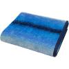 COTTON CRAFT Oversized Extra Wide XL Beach Blanket Towel for Two – 58×68-100% Cotton Velour – Big & Huge – Pool Picnic Bath Jacquard Thick Plush Super Soft Luxury – 450 GSM – Summer Trellis Pool Blue(Ombre – Blue Multi)