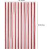 COTTON CRAFT Oversized Kitchen Towels – 4 Pack 100% Cotton Basketweave Tea Dish Towels – Absorbent Reusable Low Lint Quick Dry – Cooking Drying Restaurant Bar Cleaning Cloth Napkin -20×30 Coral Stripe(Red)