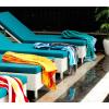 COTTON CRAFT Oversized XL Beach Towel 39 x 68-2 Pack – 100% Cotton Velour – Big & Huge – Pool Picnic Bath Towels – Jacquard Terry Thick Plush Super Soft Luxury – 450 GSM – Blue Tiles(Cancun Blue Multi)