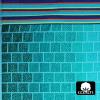 COTTON CRAFT Oversized XL Beach Towel 39 x 68-2 Pack – 100% Cotton Velour – Big & Huge – Pool Picnic Bath Towels – Jacquard Terry Thick Plush Super Soft Luxury – 450 GSM – Blue Tiles(Blue Tiles)