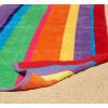 COTTON CRAFT Oversized XL Beach Towel 39 x 68-2 Pack – 100% Cotton Velour – Big & Huge – Pool Picnic Bath Towels – Jacquard Terry Thick Plush Super Soft Luxury – 450 GSM – Blue Tiles(Summer of Siam)