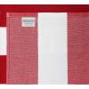 COTTON CRAFT Pool Lounge Chair Cover – 2 Pack – Chaise Beach Picnic Spa Towel – Cabana Stripe – Soft Premium Ringspun Terry Cotton – Oversized – 32 inch wide x 82 inch long with 7 inch Pocket – Orange(Red White)