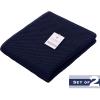COTTON CRAFT Pool Lounge Chair Cover – 2 Pack 100% Cotton Soft Ringspun Terry Towel Chaise Patio Picnic Spa Sun Lounger Beach Lounge Chair Cover – Oversized 32 in W x 82 in L x 7 in Pocket – Navy Blue(Waffle – Navy Blue)