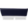 COTTON CRAFT Pool Lounge Chair Cover – 2 Pack 100% Cotton Soft Ringspun Terry Towel Chaise Patio Picnic Spa Sun Lounger Beach Lounge Chair Cover – Oversized 32 in W x 82 in L x 7 in Pocket – Navy Blue(Waffle – Navy Blue)