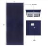 COTTON CRAFT Pool Lounge Chair Cover – 2 Pack 100% Cotton Soft Ringspun Terry Towel Chaise Patio Picnic Spa Sun Lounger Beach Lounge Chair Cover – Oversized 32 in W x 82 in L x 7 in Pocket – Navy Blue(Navy Blue)