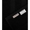 COTTON CRAFT Popcorn Towel Set – Luxurious 10 Piece Towel Set – 100% Cotton – Soft Absorbent 600 GSM Bathroom Towels – 2 Large Bath Towel 4 Hand Towel 4 Wash Cloth – Hotel Spa Shower Pool Dorm – Black(Black)
