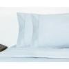 COTTON CRAFT Premium Sheet Set – King Size 400 Thread Count – Super Soft Cotton Deep Pocket – 4 Piece Set Includes Flat Sheet, Fitted Sheet and 2 Pillowcases – Grey(Light Blue)