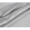 COTTON CRAFT Set of 2 Pillow Protectors – 220 Thread Count Pure Combed Cotton Sateen Weave Body Pillow Cover with Zipper – 21 x 54 inch – Grey – Pillow Not Included(Grey)
