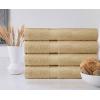 COTTON CRAFT Simplicity Bath Towel Set – 7 Pack Lightweight Absorbent Soft 100% Cotton Bath Towel – Everyday Quick Dry Luxury Hotel Spa Gym Shower Beach Pool Camp Travel Dorm Towel – 27×52 – Chocolate(Linen)