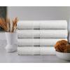 COTTON CRAFT Simplicity Bath Towel Set – 7 Pack Lightweight Absorbent Soft 100% Cotton Bath Towel – Everyday Quick Dry Luxury Hotel Spa Gym Shower Beach Pool Camp Travel Dorm Towel – 27×52 – Chocolate(White)