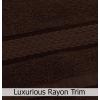 COTTON CRAFT Ultra Soft 6 Piece Towel Set – 2 Oversized Large Bath Towels,2 Hand Towels,2 Washcloths – Absorbent Quick Dry Everyday Luxury Hotel Bathroom Spa Gym Shower Pool Travel -100% Cotton- Black(Chocolate)